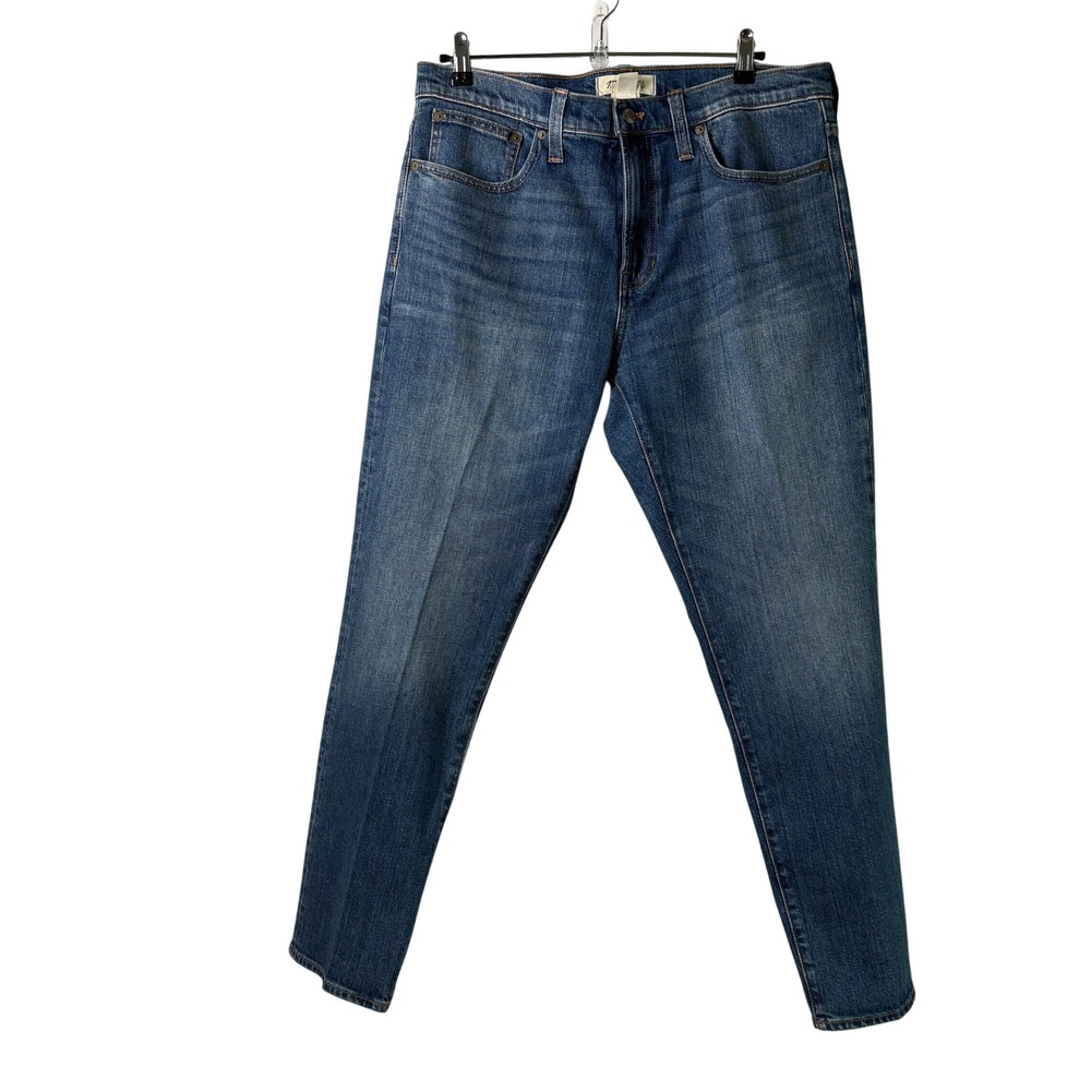 Madewell Slim Jeans Mens 35 x 30 Blue Medium‎ Wash NH717 Stretch Denim